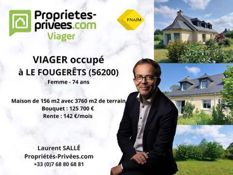 Vente maison 7 pièces Les Fougerêts 56
