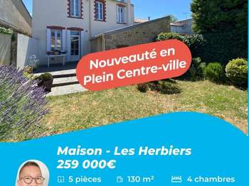 Vente maison 5 pièces Les Herbiers 85