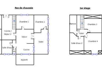 Vente maison 6 pièces Vente maison 6 pièces