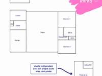 Vente maison 6 pièces