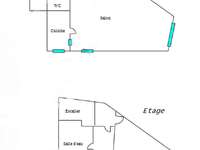 Vente maison 3 pièces