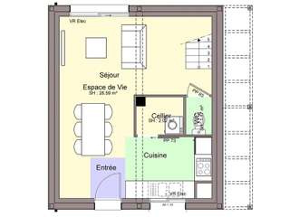 Vente maison 4 pièces