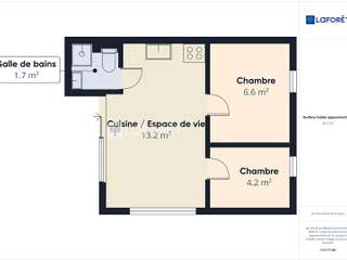 Vente maison 3 pièces