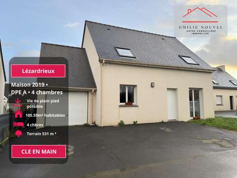 Vente maison 5 pièces Lézardrieux 22