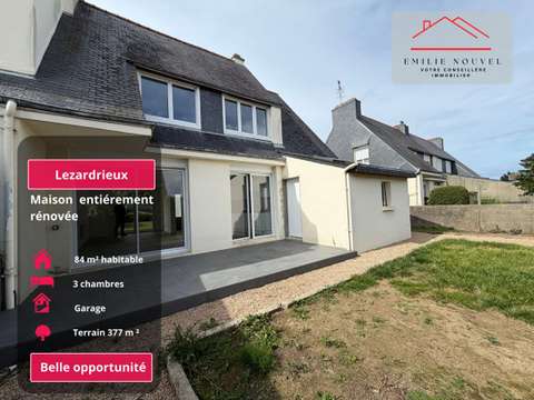 Vente maison 4 pièces Lézardrieux 22
