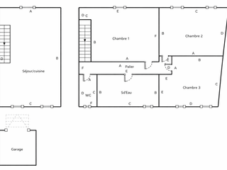 Vente maison 4 pièces