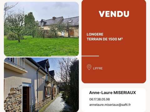 Vente maison 5 pièces Liffré 35