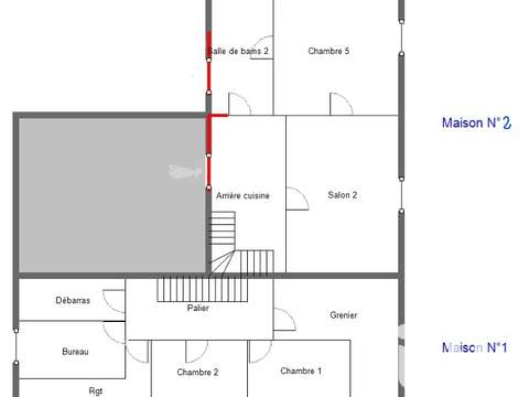 Vente maison 8 pièces
