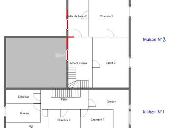 Vente maison 8 pièces