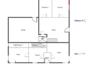 Vente maison 8 pièces