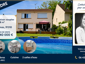 Vente Maison 3 chambresLinas