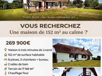 Vente Maison 5 chambresLivarot-Pays-d'Auge