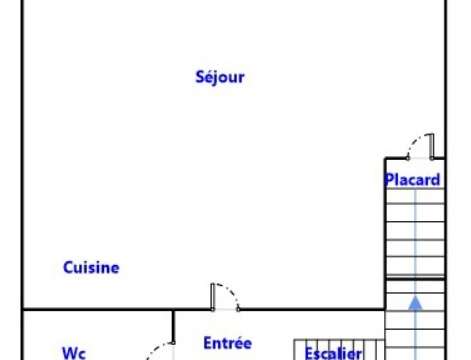 Vente maison 3 pièces