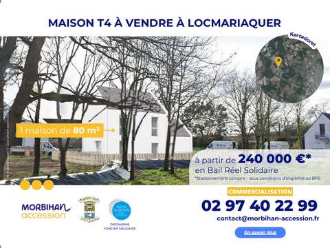 Vente maison Locmariaquer 56