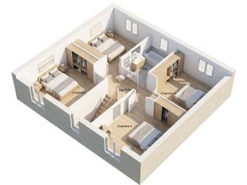 Vente maison 5 pièces Locquemeau 22