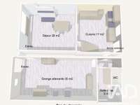 Vente maison 3 pièces