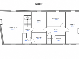 Vente maison 7 pièces