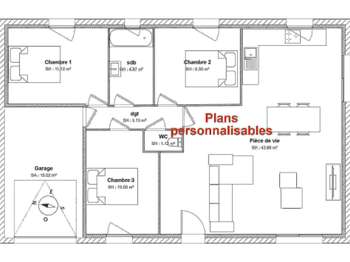 Vente Maison 3 chambresLolif