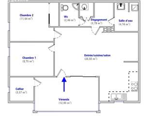 Vente maison 3 pièces Vente maison 3 pièces