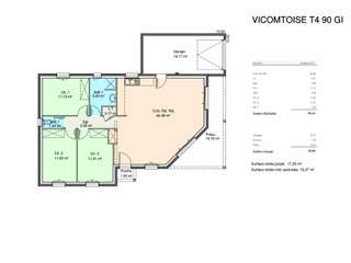 Vente maison 4 pièces