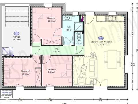 Vente maison 5 pièces