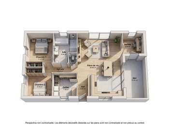Vente maison 3 pièces Vente maison 3 pièces