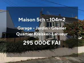 Vente Maison 5 chambresLorient Kervenanec - Le Ter