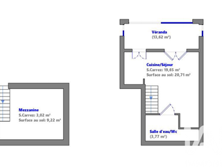 Vente maison 2 pièces Vente maison 2 pièces