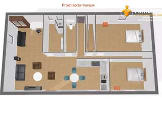 Vente maison 4 pièces