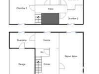 Vente maison 4 pièces