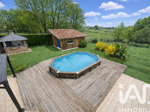 Vente maison 9 pièces Lugaignac 33