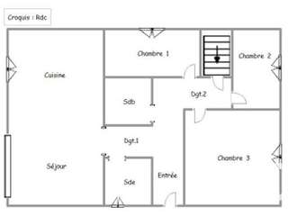 Vente maison 4 pièces