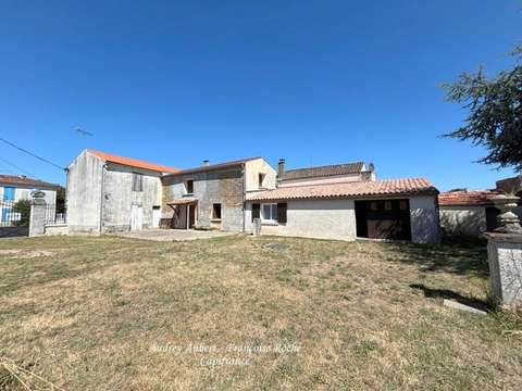 Vente maison 6 pièces Lussant 17