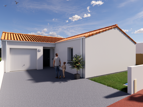 Vente maison 4 pièces Maché 85