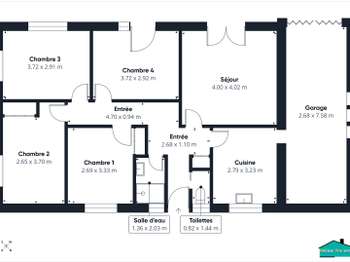 Vente maison 5 pièces Vente maison 5 pièces