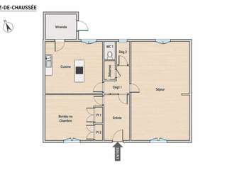 Vente maison 7 pièces