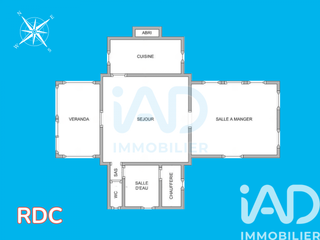 Vente maison 3 pièces