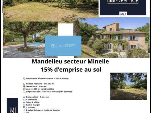 Vente maison 6 pièces Mandelieu-la-Napoule 06
