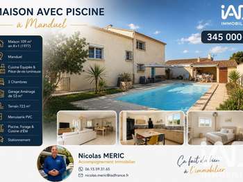 Vente Maison 3 chambresManduel