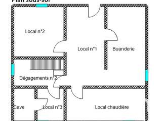 Vente maison 4 pièces