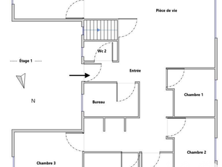 Vente maison 6 pièces