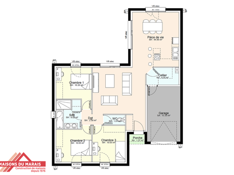 Vente maison 5 pièces