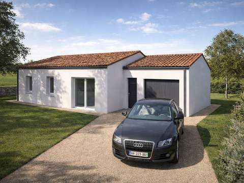 Vente maison 4 pièces Marigny 79