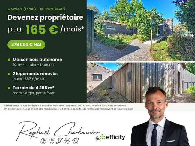 Maison 12 pièces 315 m² · à Marsais · 315 m² · 379 000 €