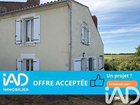 Vente maison 3 pièces Marsais-Sainte-Radégonde 85
