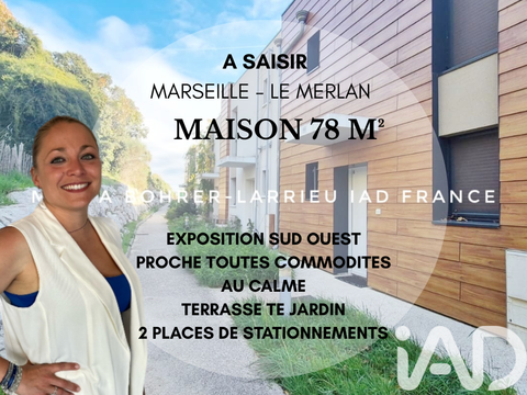 Vente maison 3 pièces Marseille 14e 13