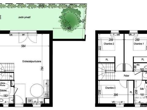 Vente maison 4 pièces Vente maison 4 pièces