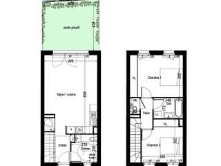Vente maison 3 pièces Vente maison 3 pièces