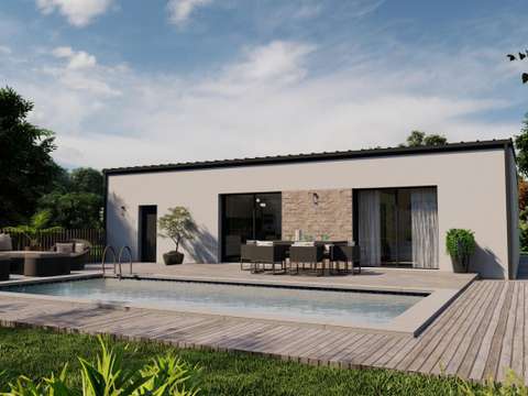 Vente maison 5 pièces Marzan 56