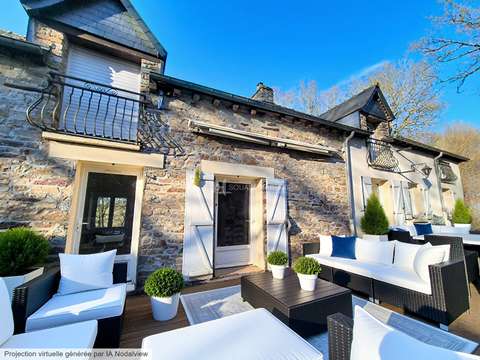 Vente maison 8 pièces Maxent 35